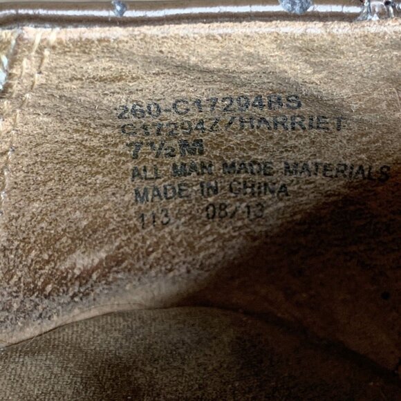 Cliffs by White Mountain Women Size 7.5M Slip-On Brown C17294Z Harriet Shoes - Picture 12 of 12